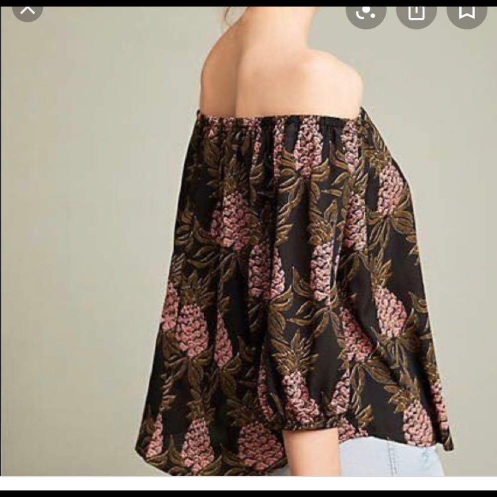 Sunday in Brooklyn Pineapple top (Anthropologie)